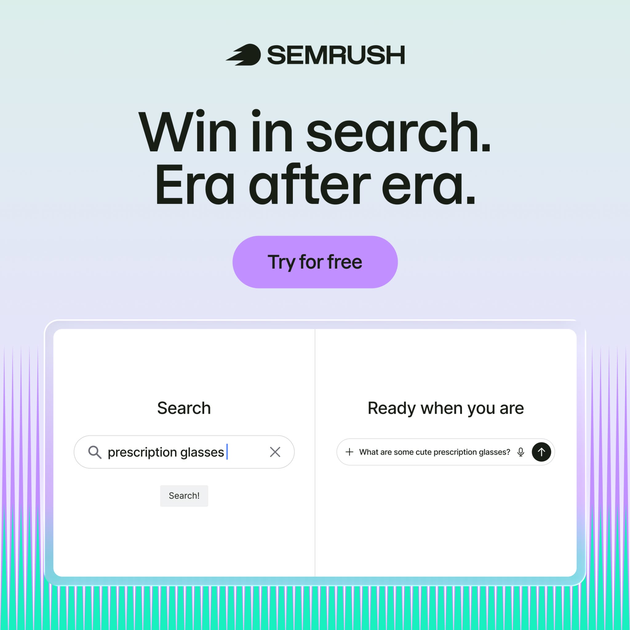 Original Semrush ad creative